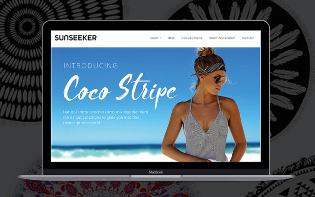 Sunseeker Ecommerce Website