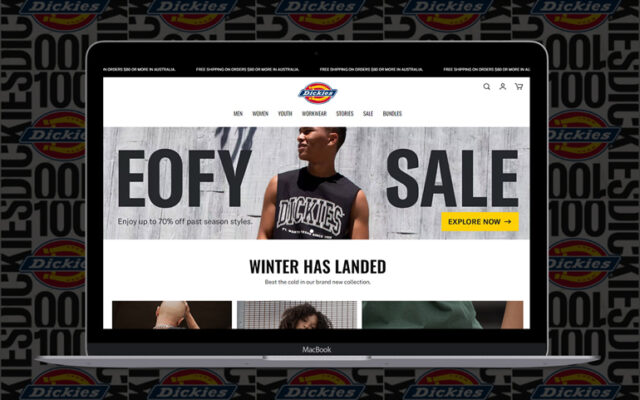 Dickies Ecommerce Web Design