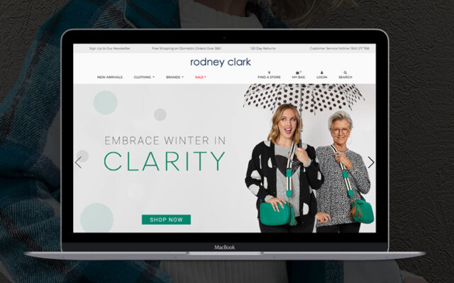 Rodney Clark Website Design